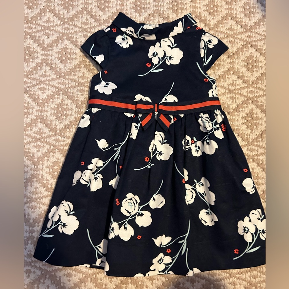 NWT Janie and Jack navy floral dress